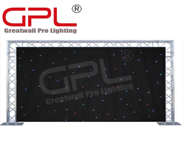 LED Star Curtain 6x4m RGB