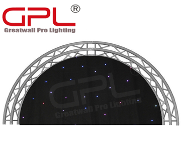 Half-circle LED Starcloth