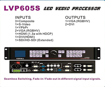 LED HD video processor -LVP605S